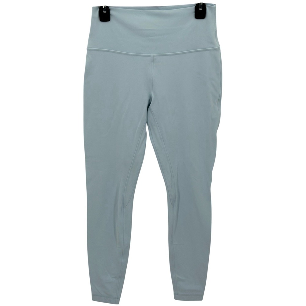Lululemon Pants Women 10 Blue Align High Rise Athleisure Workout Gym Yoga Sporty